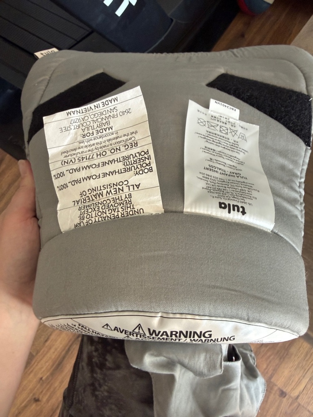 Tula Baby Infant Insert - Picture 3 of 4